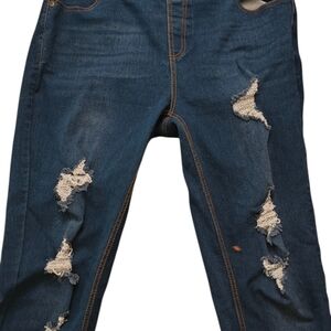 JVINI Fashion Dark Blue Denim